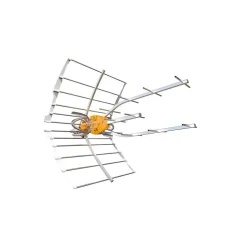 148921 Antenne TV Rateau Terrestre Ellipse UHF (C21-48) G 38dBi LTE700 + Alimentation 12V TELEVES