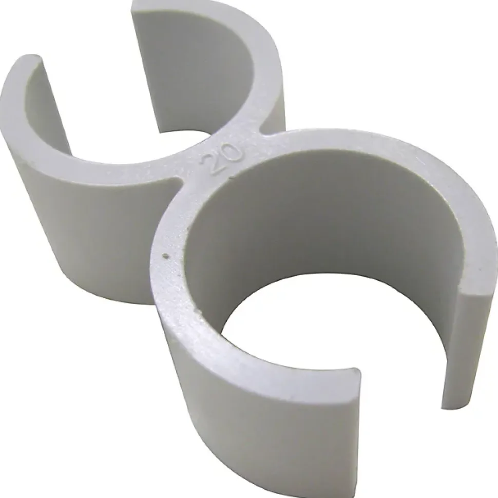10 attache tubes fast ring ø20 mm Ing Fixation