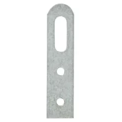 4 attaches-éléments Acier zingué l. 20 x H. 90 mm