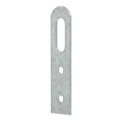 4 attaches-éléments Acier zingué l. 20 x H. 90 mm