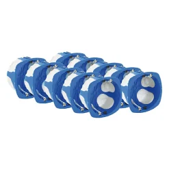 10 boites d'encastrement étanche à l'air ø67 mm