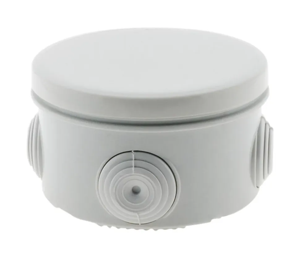 3 boîtes dérivation IP55 diamètre 80x40mm Zenitech