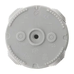 3 boîtes dérivation IP55 diamètre 80x40mm Zenitech
