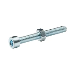 20 boulons tête cylindrique acier zingué 6 x 50 mm