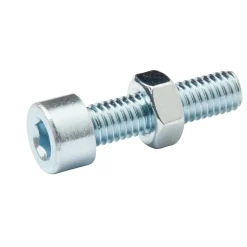 20 boulons tête cylindrique acier zingué 5 x 20 mm
