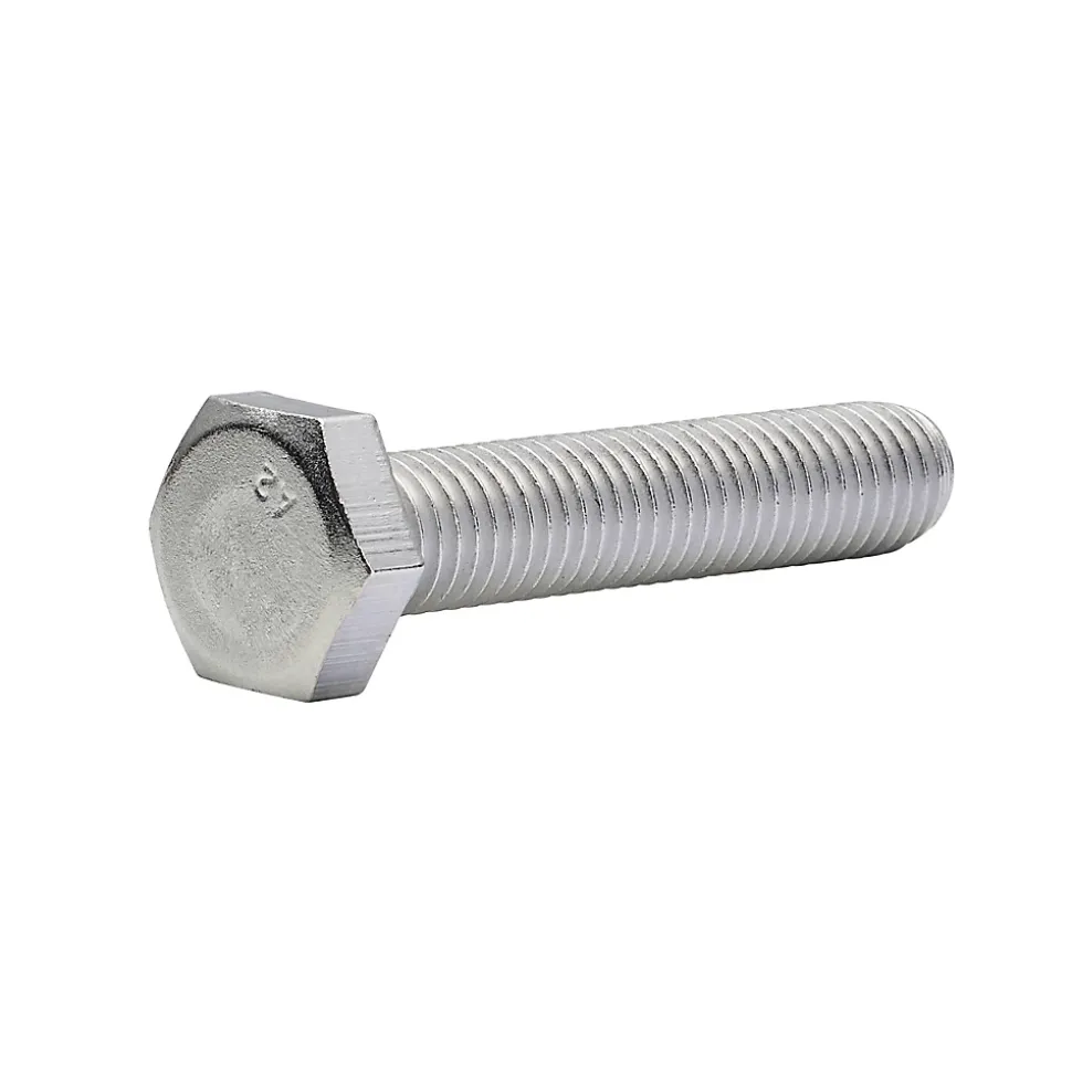 10 boulons tête héxagonale inox 10 x 50 mm