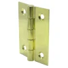 25 charnières acier laitonné Diall 40 x 25 mm