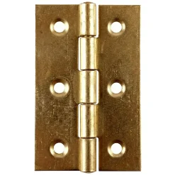 2 charnières laiton Diall 35 x 22 mm