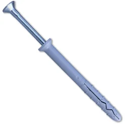 200 Chevilles à Frapper NHS D. 8 x Lt. 80 mm avec Vis Tête Fraisée (en seau) - D-Work