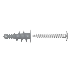 6 chevilles autoforeuses Diall nylon PZ L37