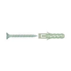 25 chevilles Diall nylon CL HX Ø10x50mm