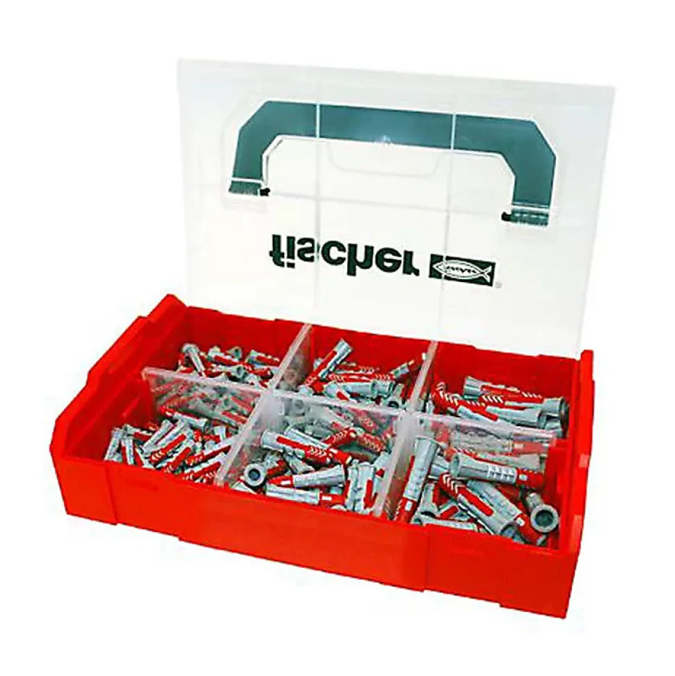 105 Chevilles Duopower + 105 Vis En Malette L-boxx Fischer 536162