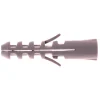 200 chevilles Polypropylène pour murs pleins Ø10x50mm