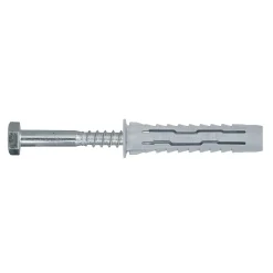 2 chevilles universelles Diall nylon HX Ø12x60mm