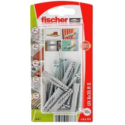 10 chevilles universelles Fischer Ø6x35mm