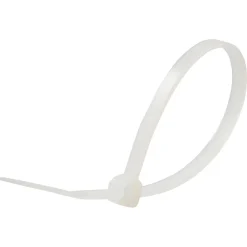 100 colliers de serrage en nylon Diall 3,5 x 150 mm transparent