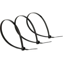 100 colliers de serrage en nylon Diall 4,8 x 250 mm noir