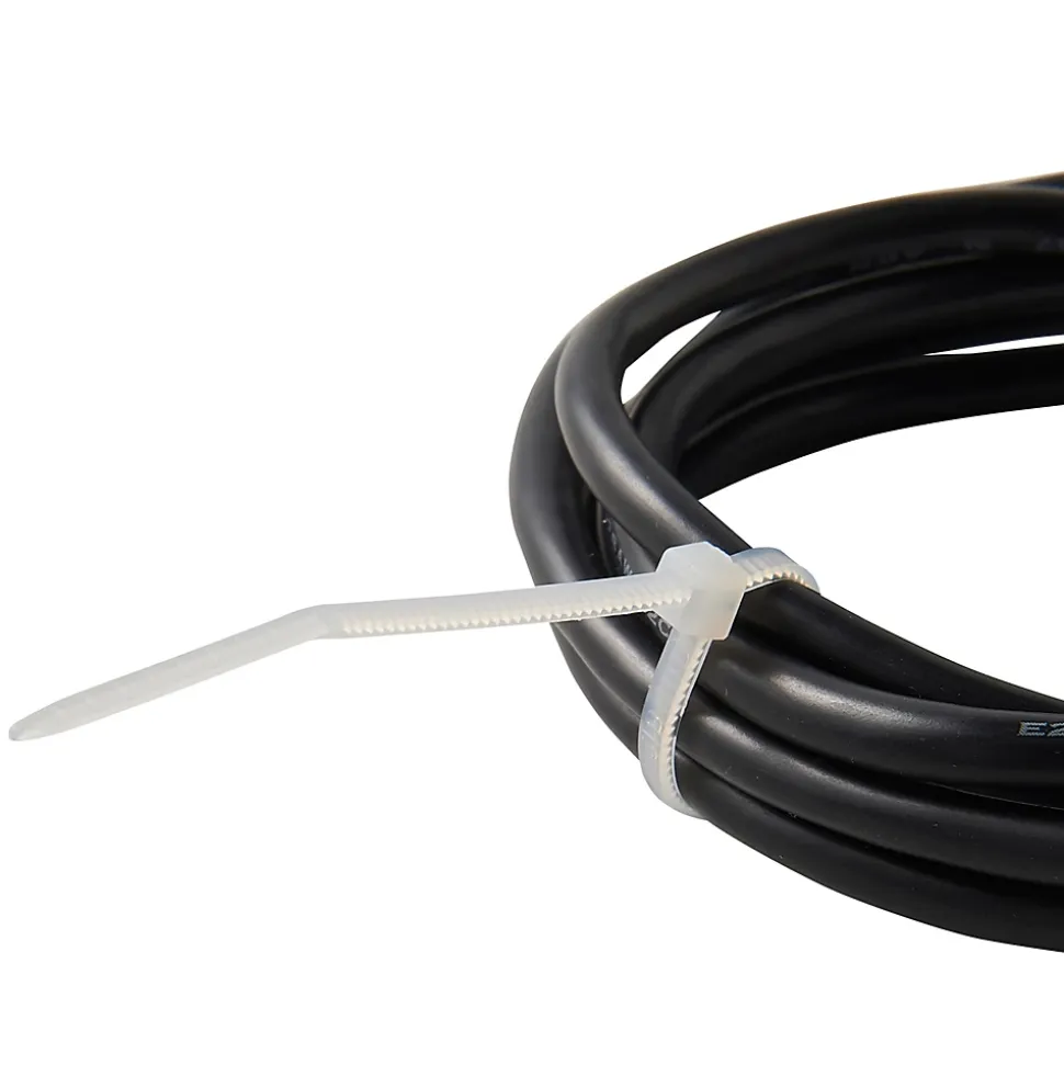 100 colliers de serrage en nylon Diall 2,5 x 100 mm transparent