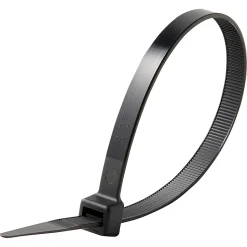 100 colliers de serrage en nylon Diall 9 x 300 mm noir