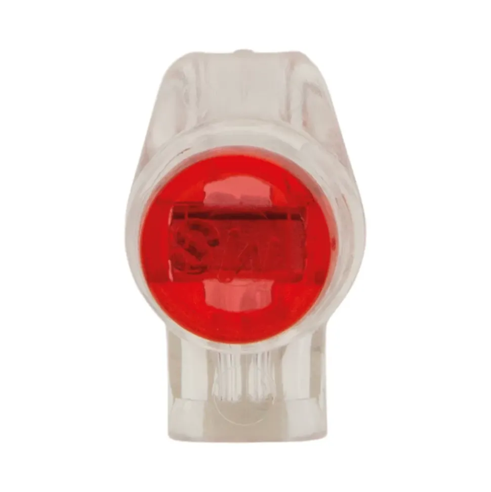 10 connecteurs 3E fils rigides + souples rouge BLM