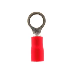 10 cosses rondes diamètre 4mm - Rouge - Zenitech