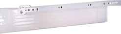 2 coulisses galet pour tiroir Diall beige L.450 mm