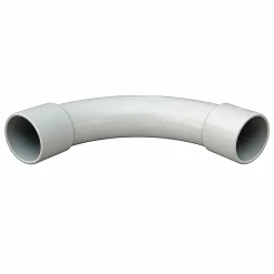 2 courbes pour raccordement Diall gris ø16 mm