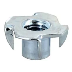 4 écrous à frapper Acier M8 ø22 mm x H. 11 mm