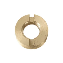 4 écrous cuvettes Laiton L, 12 mm x l. 12 mm