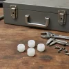 4 écrous inserts Plastique ø8 mm x L. 8 mm