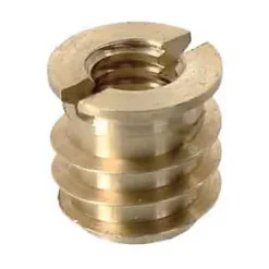 4 écrous Laiton ø14 mm x L. 17 mm Diall