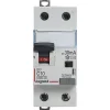 411000 Disjoncteur Différentiel 10a - 30ma - Type Ac - 1p+n - 2 Modules - Neutre à Droite - Auxiliarisable - Legrand