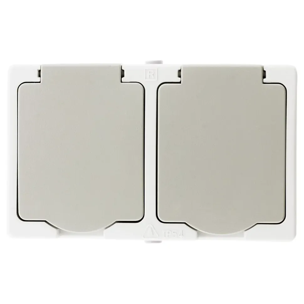 5 doubles prises 2P+T raccordement rapide Zenitech