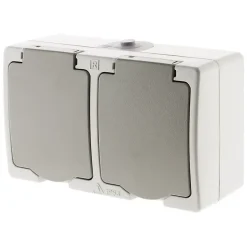 5 doubles prises 2P+T raccordement rapide Zenitech