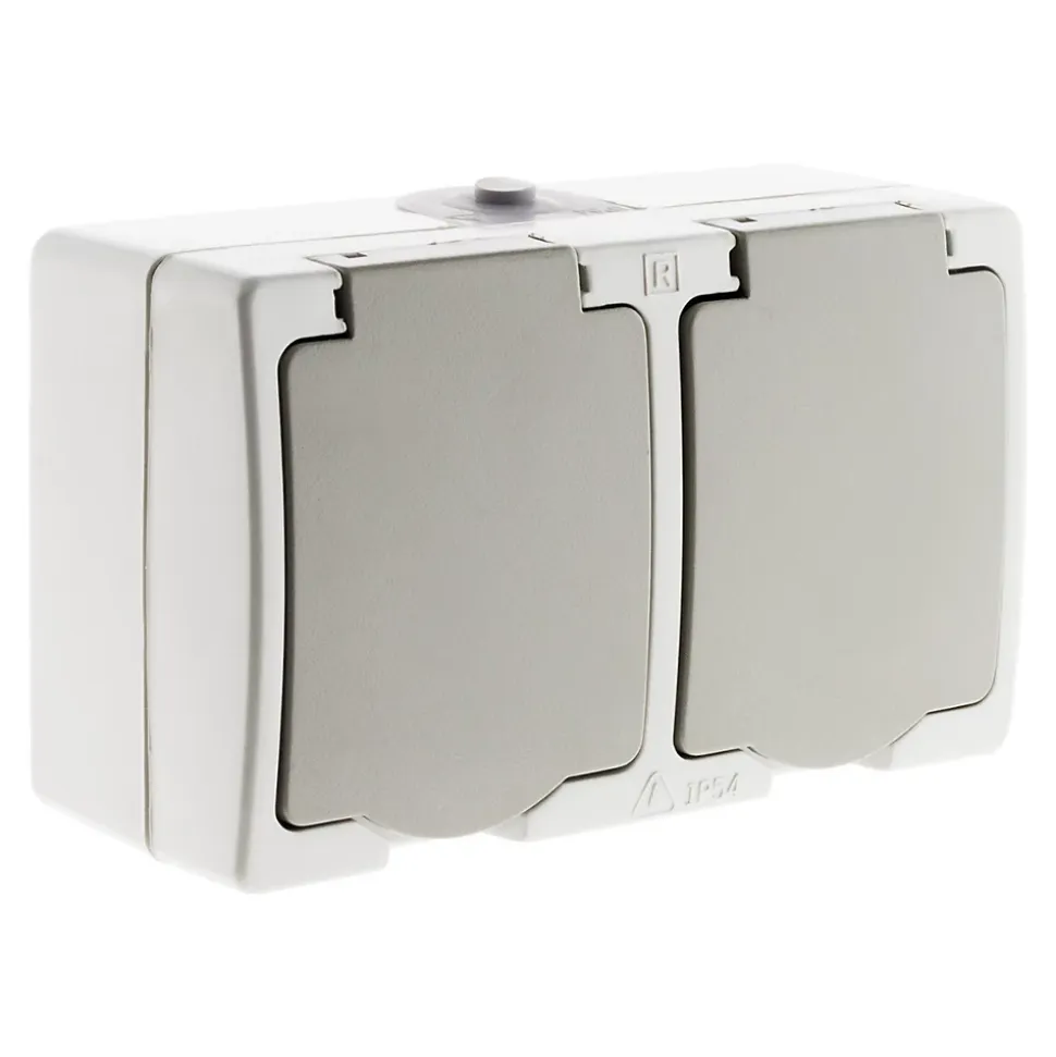 5 doubles prises 2P+T raccordement rapide Zenitech