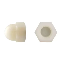 100 Ecrous Borgnes M12 mm - DIN 1587 - Polyamide - D-Work