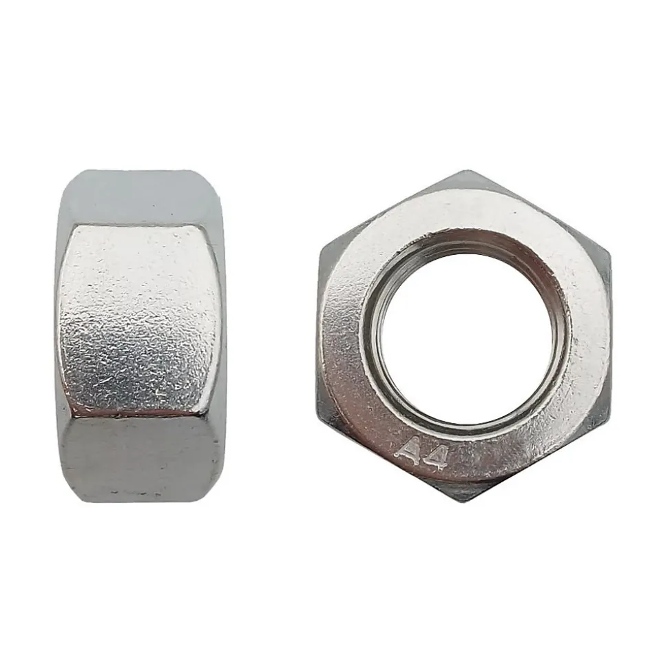 200 Ecrous Hexagonaux HU M4 mm - DIN 934 - Inox A4 - D-Work