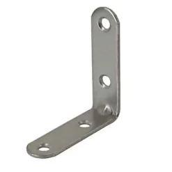 4 Equerres de chaise Acier Inox l.50 x H.25 x P.25 mm