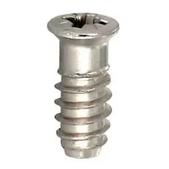 12 eurovis bombées acier zingué Diall Ø6,3 x L.13 mm