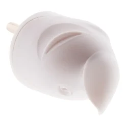 10 fiches mâles coudées 16A 2P+T blanc Zenitech