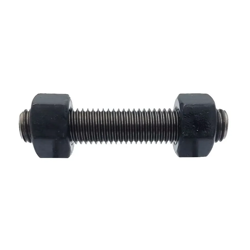 25 Filets et 2 Ecrous Montés D. 14 x 100 mm - ASTM A193 et ASTM A194 - Brut - D-Work