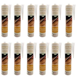 12 flacons de 310gr ETERNAL KOLL Super colle pour plinthes, panneaux acoustiques et PVC SANS SOLVANTS