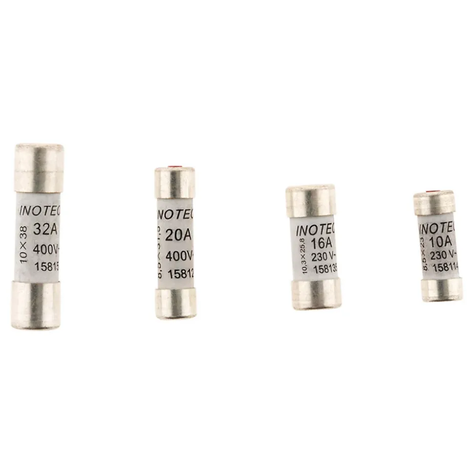 12 fusibles céramique 32A max + voyant Zenitech