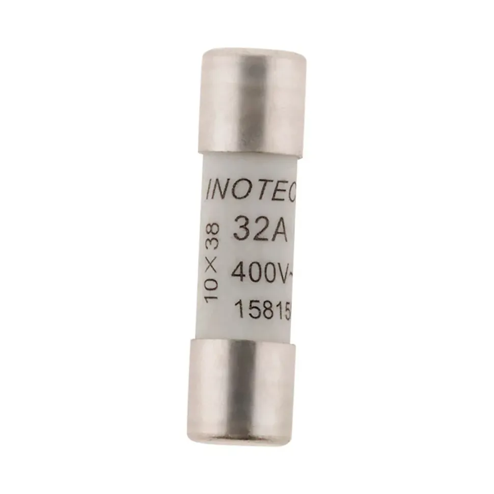 5 fusibles céramique 10,3x 38 32A + voyant Zenitech