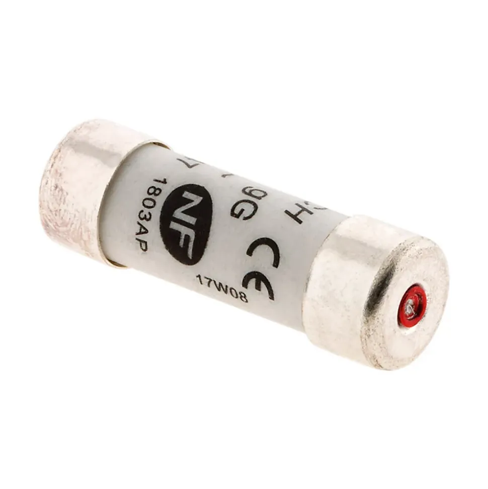 3 fusibles céramique 10,3x 31,5 25A + voyant Zenitech
