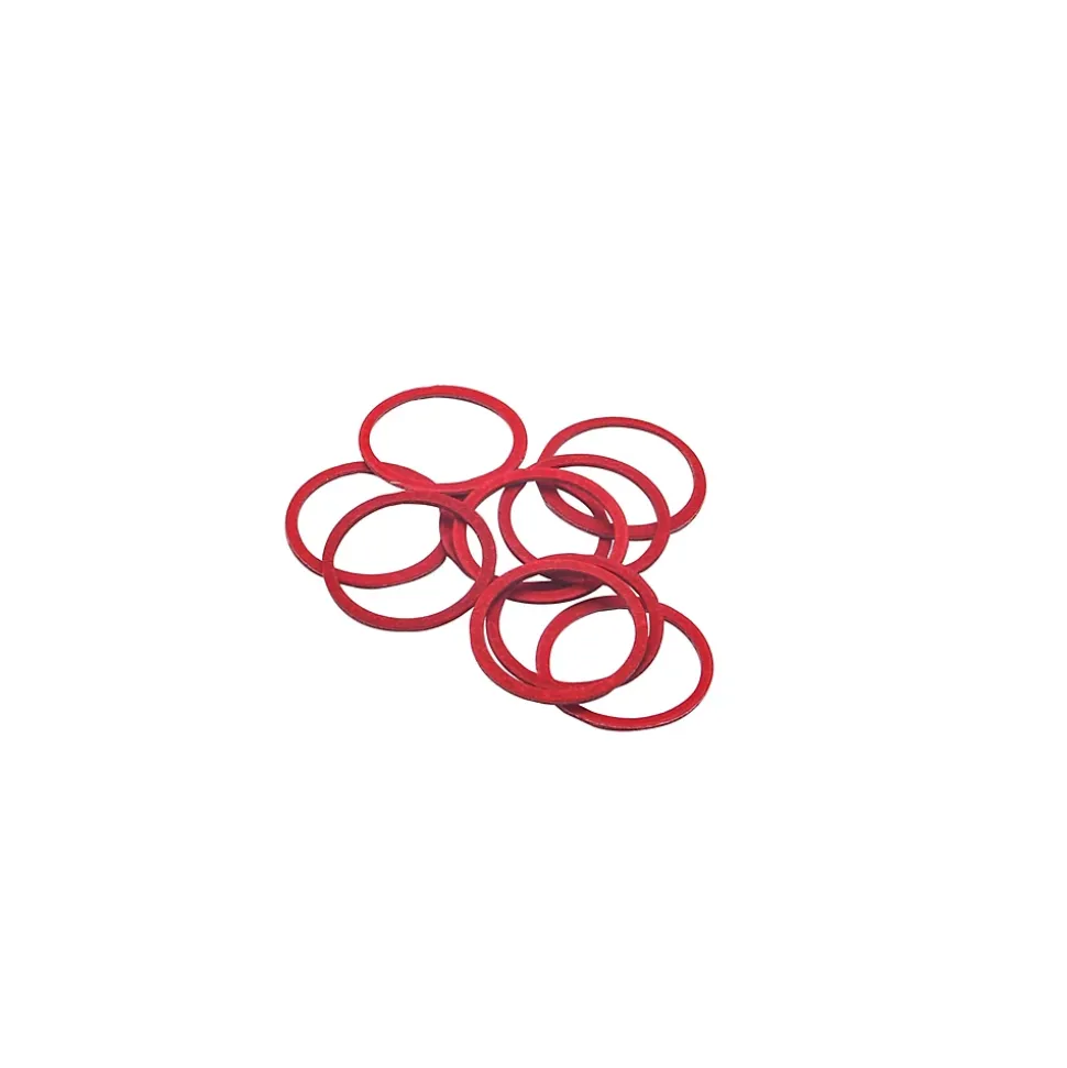 10 joints fibre rouge pour raccord Noyon et Thiebault 21X150mm