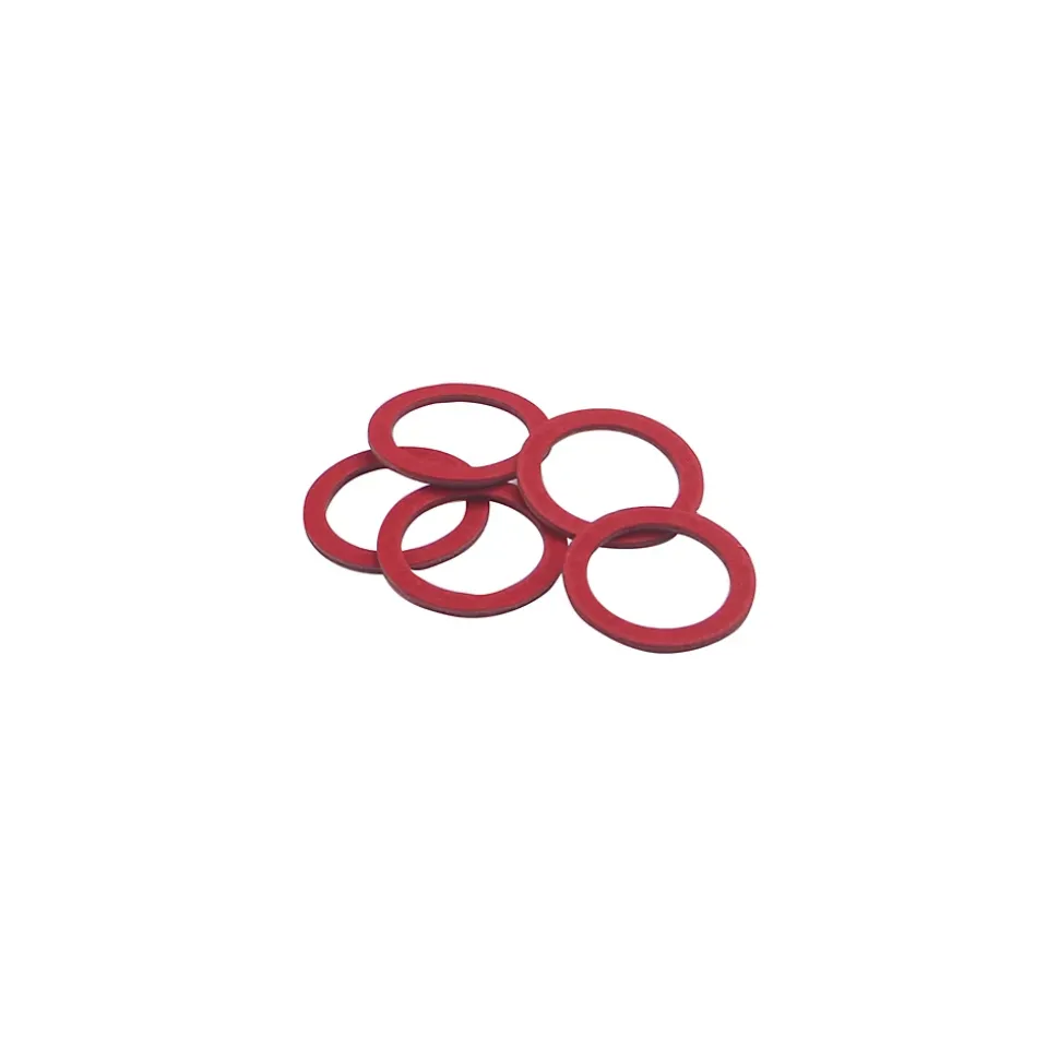 5 joints plat fibre rouge Noyon et Thiebault 24x31mm