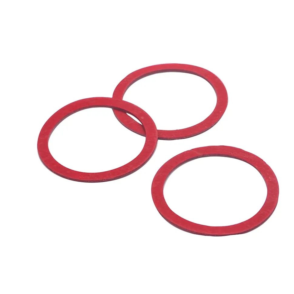 3 joints plat fibre rouge intérieur raccord Noyon et Thiebault 50x60mm