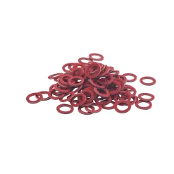 100 joints plat fibre rouge intérieur raccord Noyon et Thiebault 12X17mm