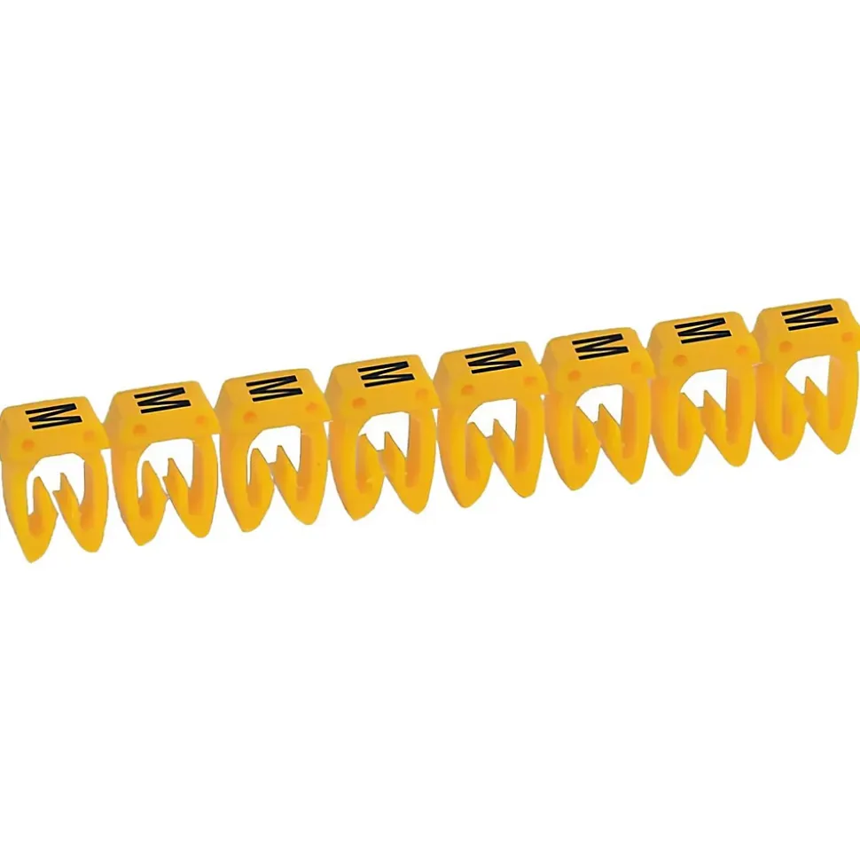 038312 Legrand - Boite De 300 Repères Cab 3 Pour Fils 0,5mm² à 1,5mm² - Marquage Lettre M